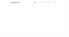 Desktop Screenshot of lagrangemall.com